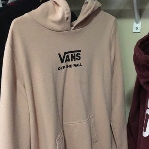 Vans pink hoodie